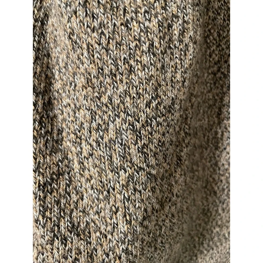 Paka The Hoodie Unisex Large Gray Brown Pullover Royal Alpaca Merino Blend